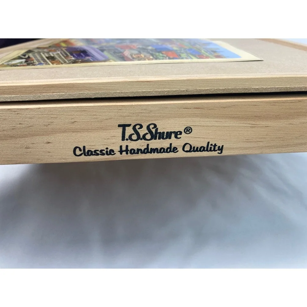 T.S. Shure Wooden‎ Tray Puzzle – 100 Pieces Trains w/ Poster – 2018 Complete